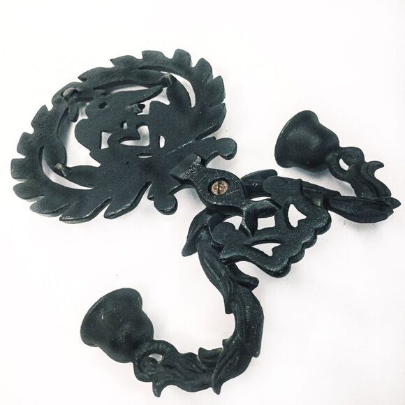 VTG Federalist Eagle Cast Iron Wall Sconce - Picture 4 of 10